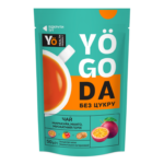 Ceai Pliculeț Concentrat YOGODA Fructul Pasiunii, Mango, Nucșoara (50g).