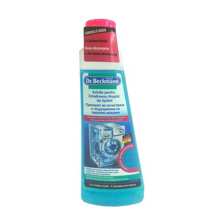 Solutie pentru masini de spalat cu carbon activ Dr Beckmann , 250ml.