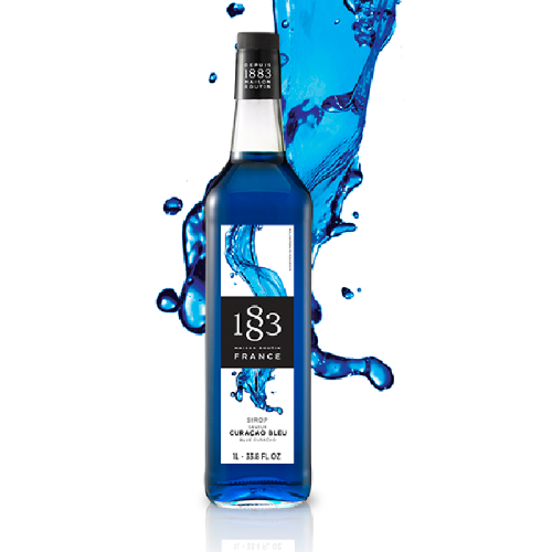 Sirop 1883 Blue Caracao (1L).
