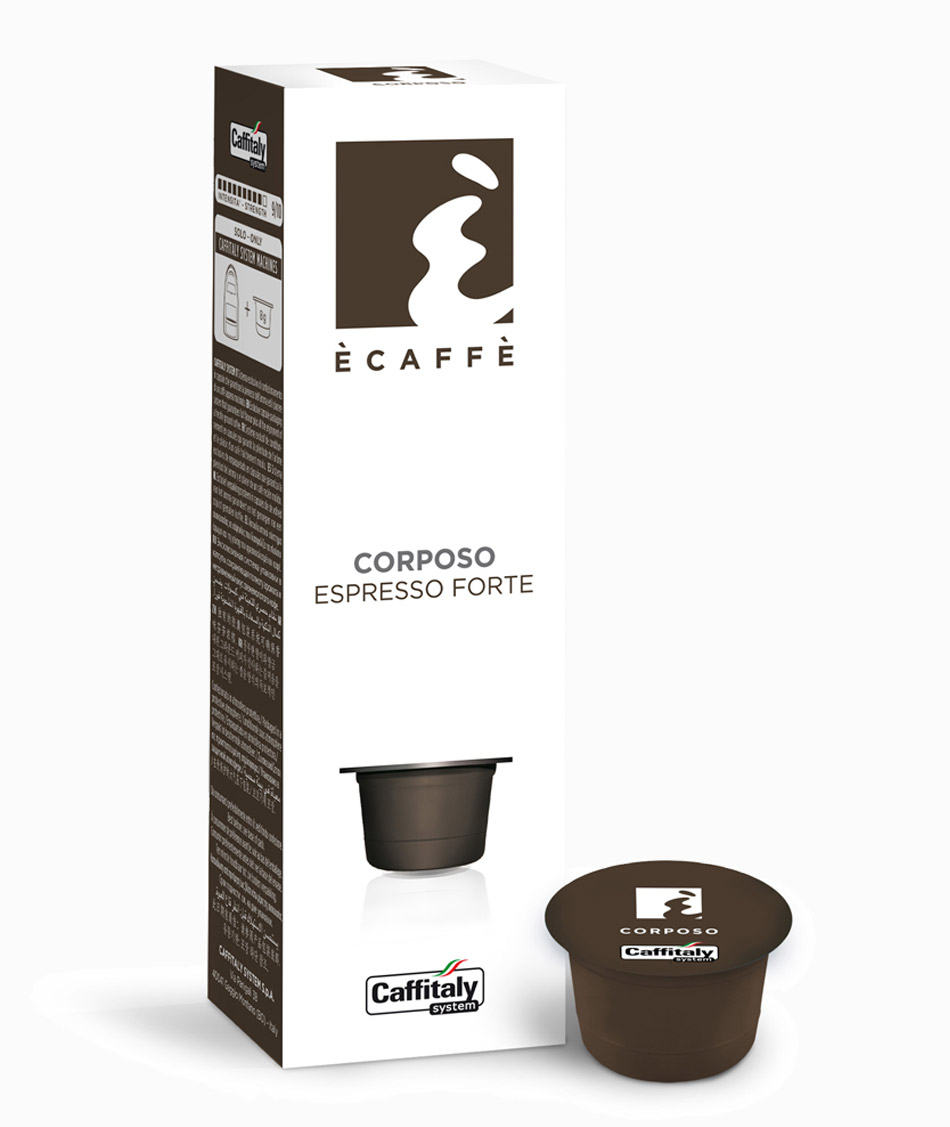 Капсулы Caffitaly Corposo Forte 10шт.