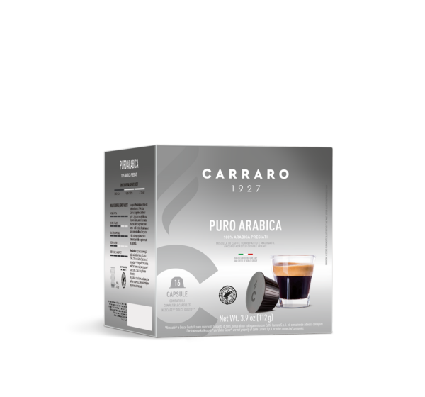 Capsule Carraro Puro Arabica Dolce Gusto (16buc.)