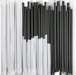 Paie negre drepte în amb. 8x240mm (250buc)