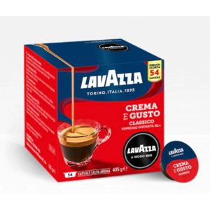 Lavazza A Modo Mio Jolie Bianco Macchina Caffè + 108 Caps Crema e Gusto  Incluse