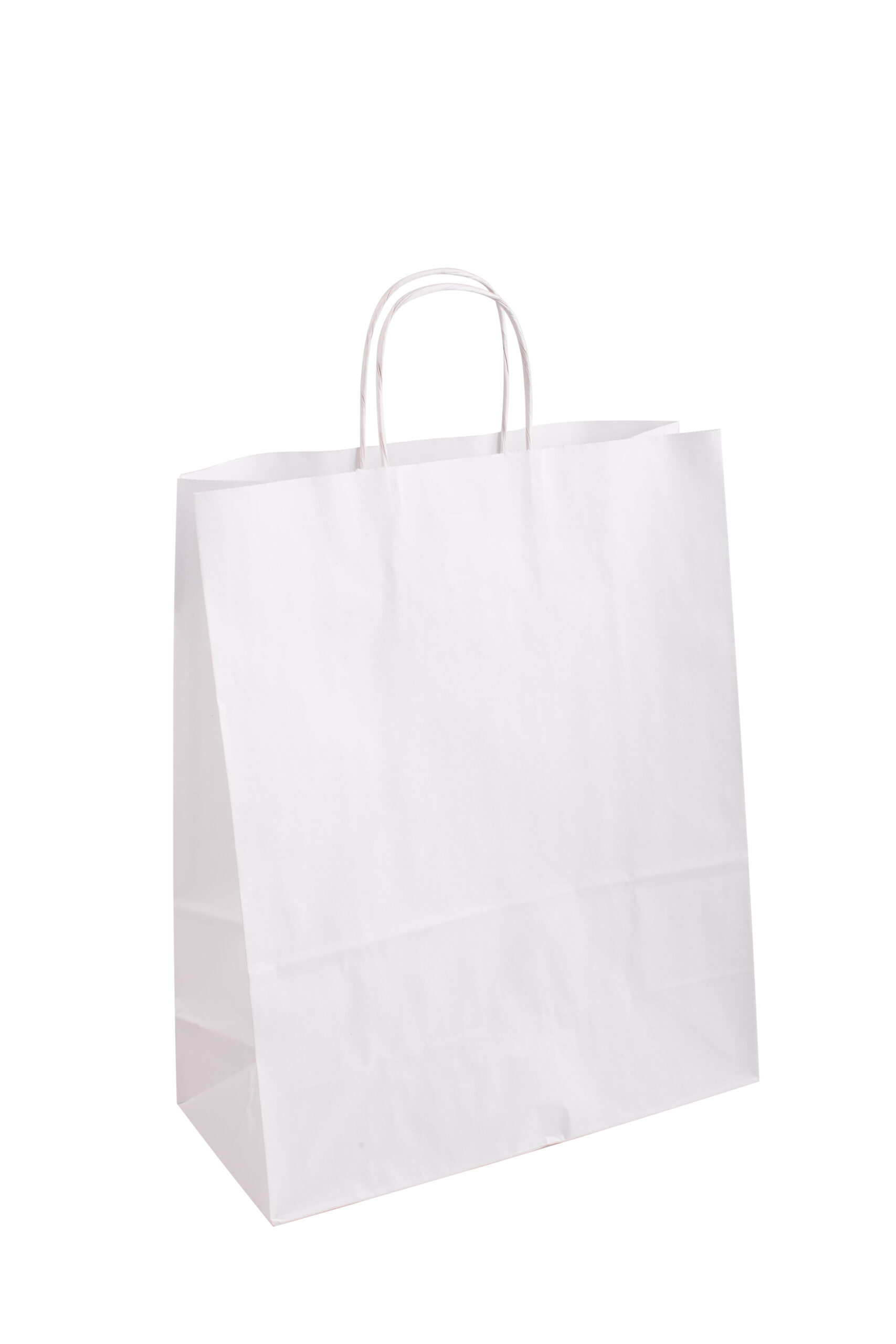 Punga hartie Kraft Alb (27*12*33CM)