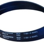 Ремень 1181 H7 MAEL для стиральных машин Indesit, Ariston.