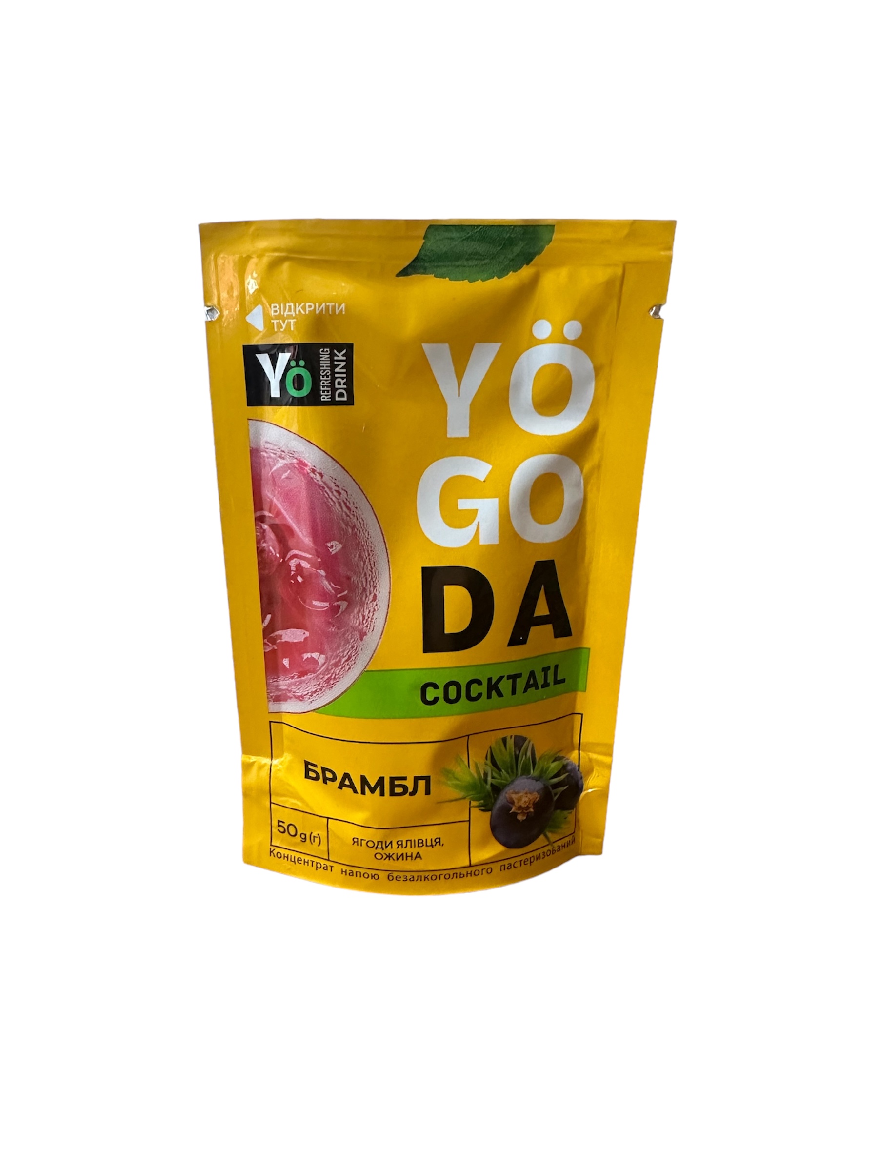 Ceai Pliculeț Concentrat YOGODA ,,Bramle Cocktail” (50g)