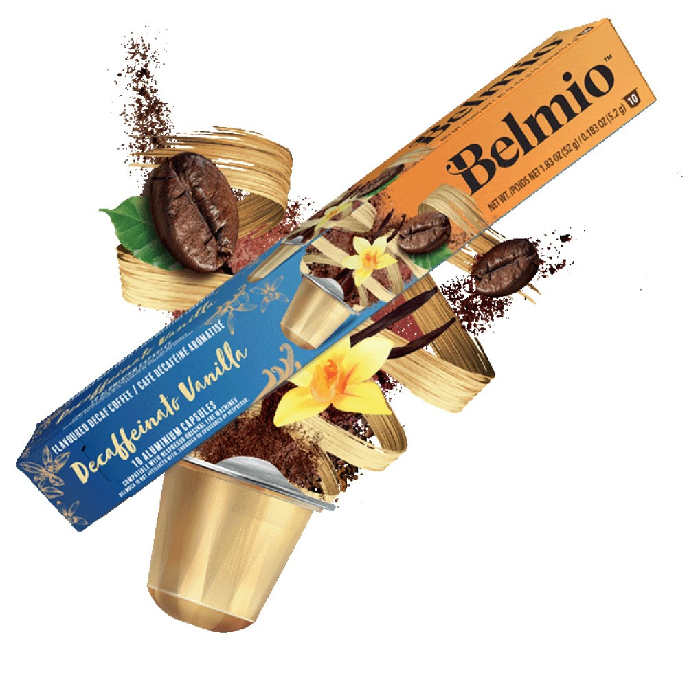 Кофе в капсулах Nespresso Belmio Decaffeinato Vanilla (10шт)