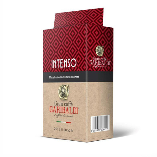 Молотый кофе Garibaldi Intenso 250 г